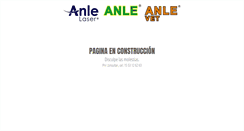 Desktop Screenshot of anle.com.ar