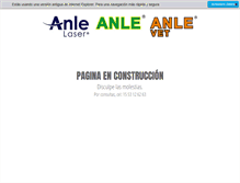 Tablet Screenshot of anle.com.ar