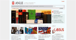 Desktop Screenshot of anle.us